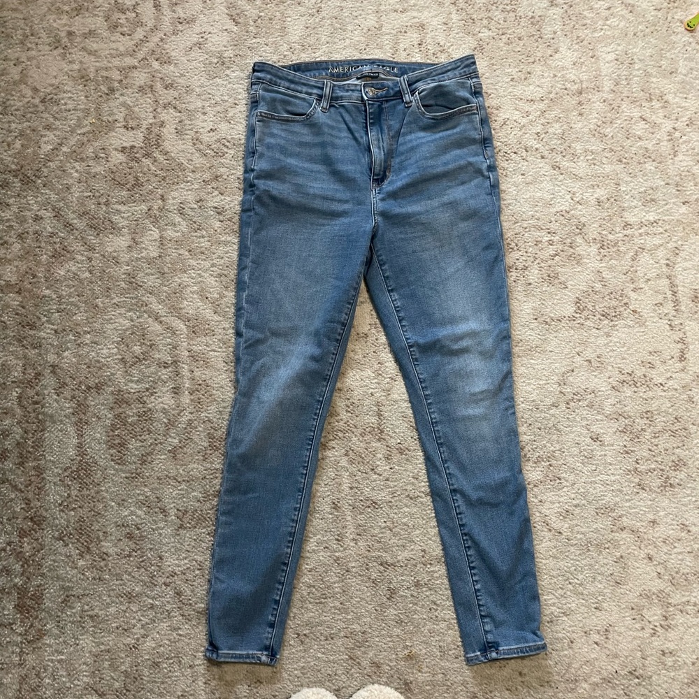 American Eagle Outfitters Light Blue Skinny Jeans